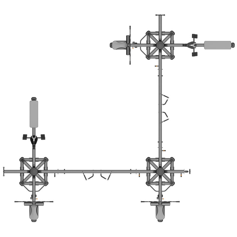 新貴族綜合訓(xùn)練器 XG-Q-9028E ID:1149 俯視圖